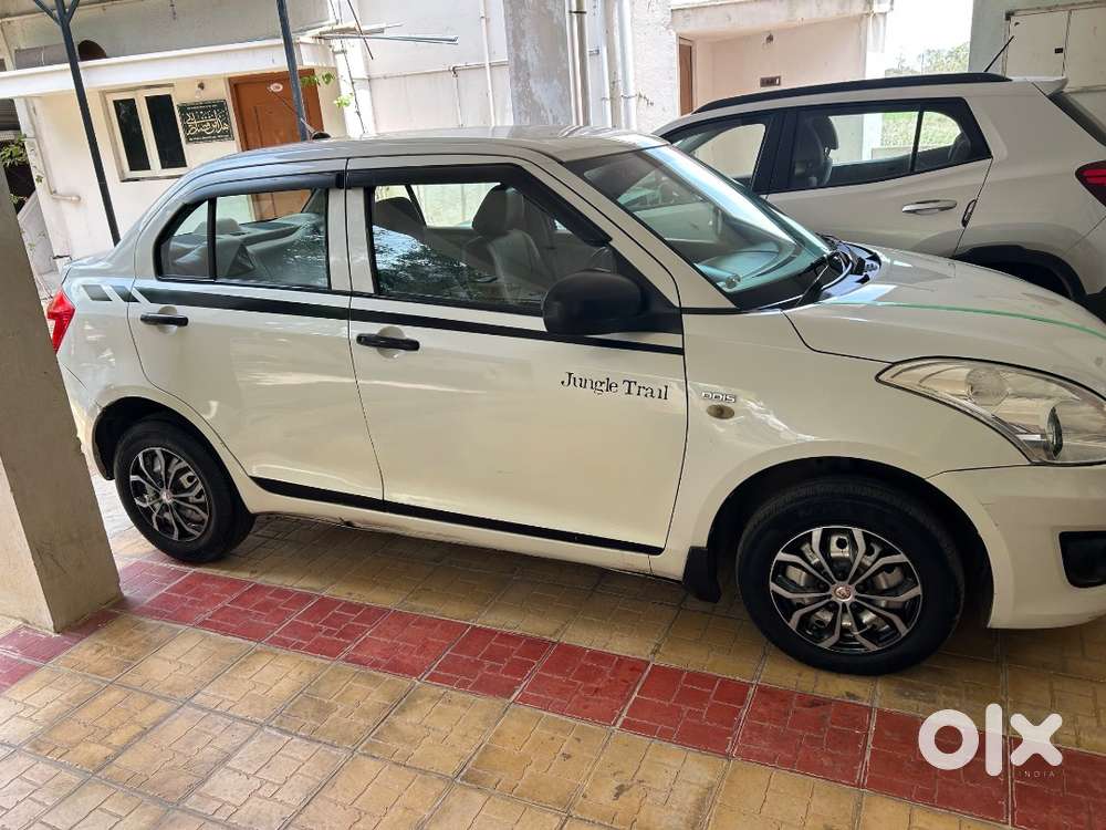 Pearl White Dzire Diesel Car For Sale