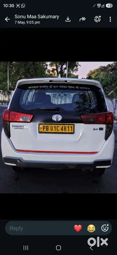 Toyota Innova Crysta 2019 Variant Diesel