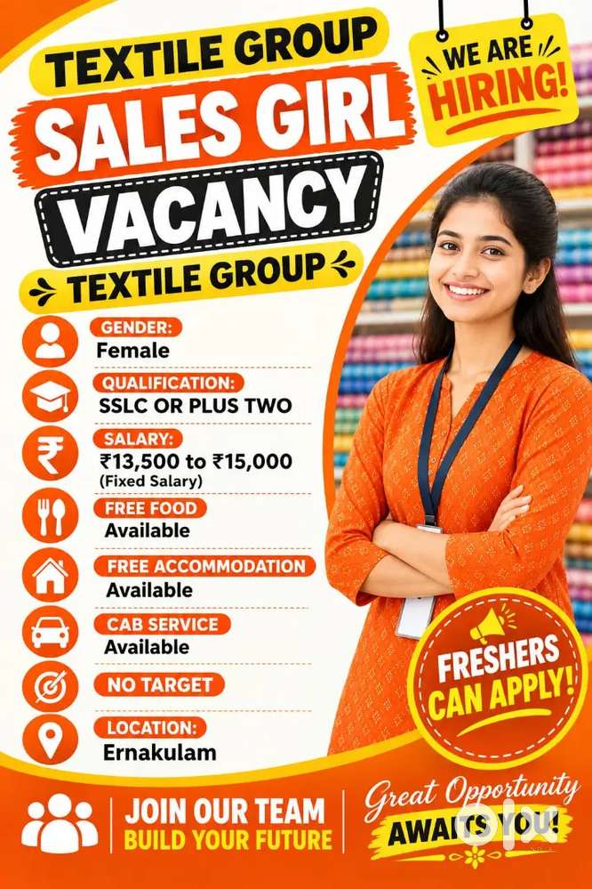 SALE'S GIRL VACANCY