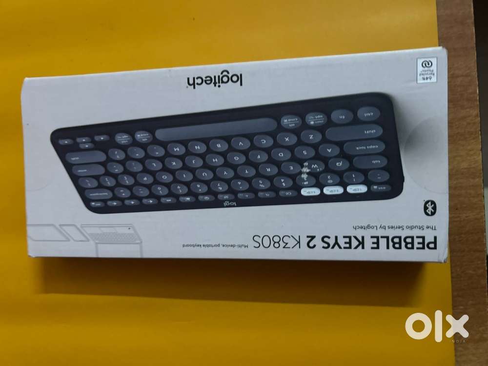 Logitech Pebble Keys 2 K380s, Multi-Device Bluetooth Wireless Keyboard