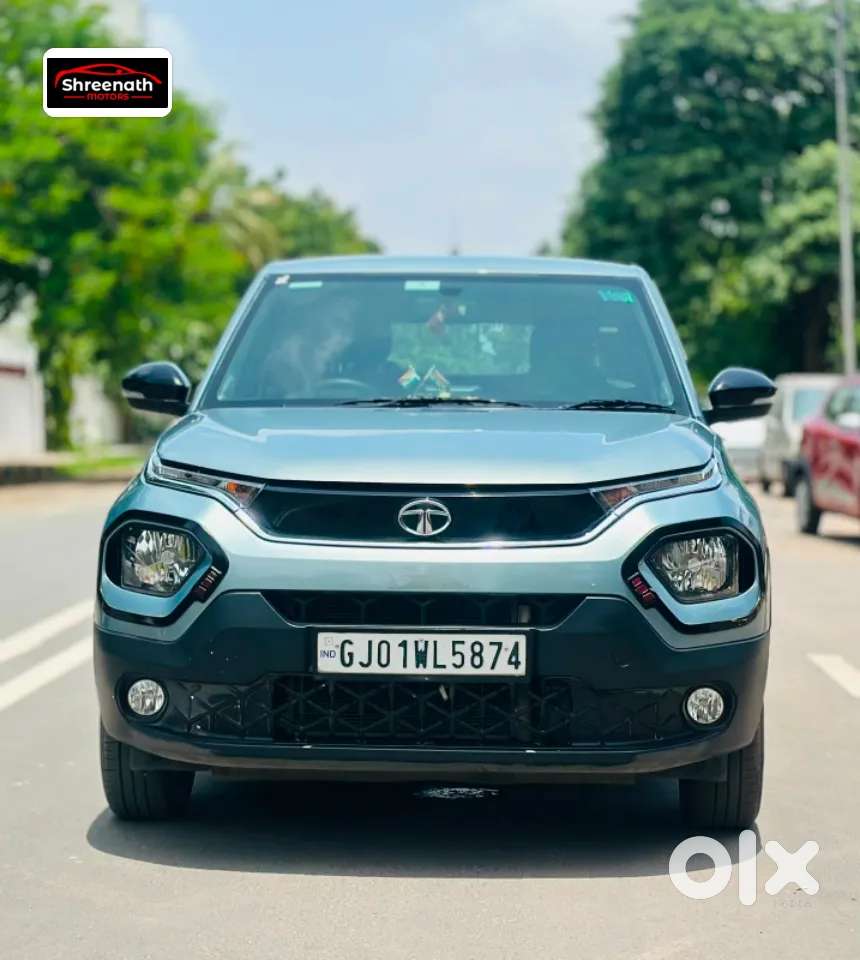 Tata Punch 1.2 Revotron Adventure Camo Rhythm Amt, 2023, Petrol
