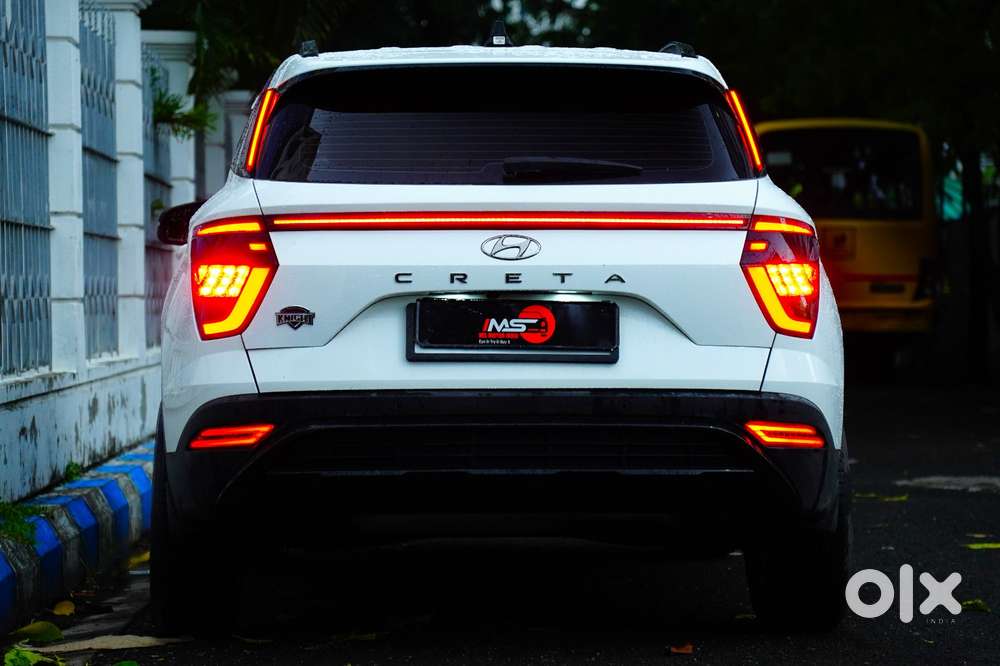 Hyundai Creta 1.5 S Plus Knight Petrol Dual Tone, 2022, Petrol