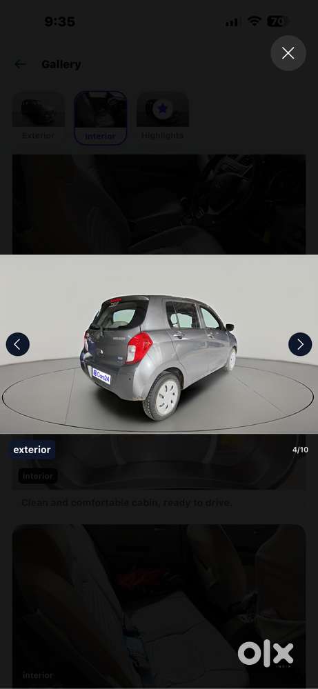 Celerio 2017 Automatic Car Zxi
