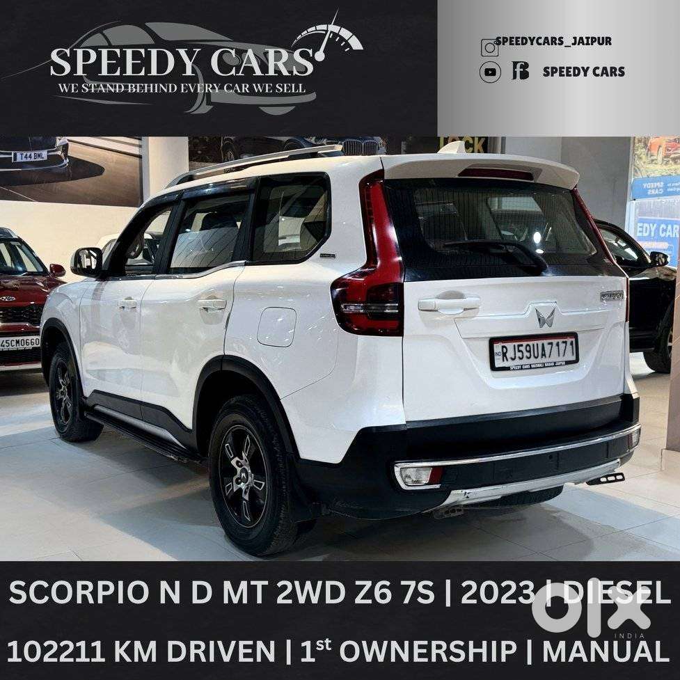 Mahindra Scorpio-n 2.2 Z6 Diesel Mt 7 Str, 2023, Diesel