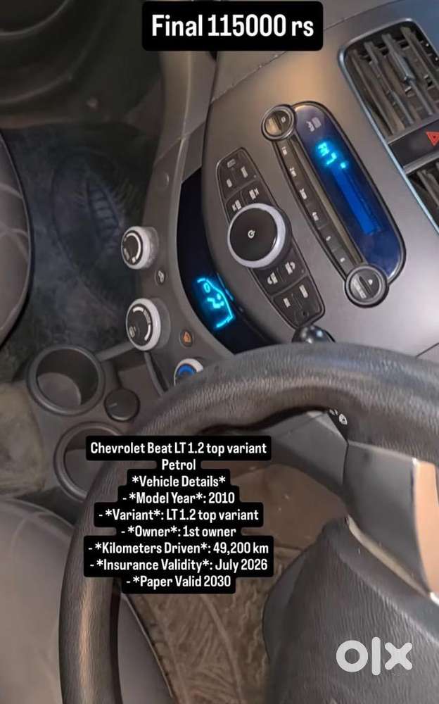 Chevrolet Beat 2010 Petrol Well Maintained