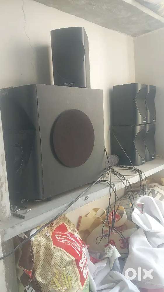 Panasonic home and Philips home theater and power bank