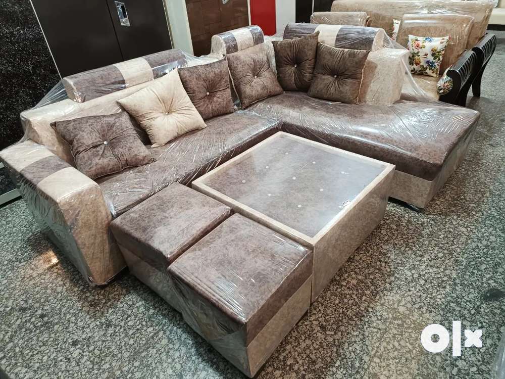 Brand New L shape Complete Sofa Set Sofa Dining 1711317361