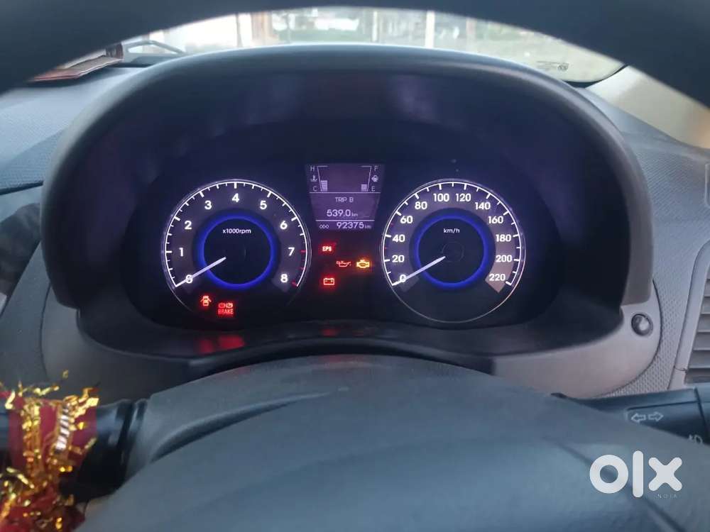 Hyundai Verna 2012 With Vip No. Plate