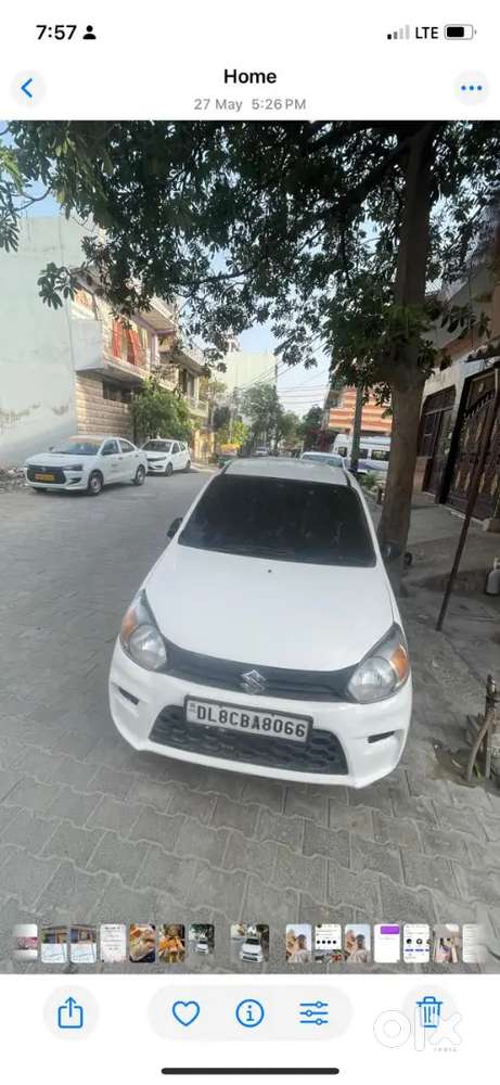 Maruti Suzuki Alto Lxi (o) 2020 Second Owner Alloy Wheel 14 Inch