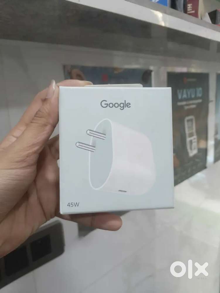 Google 45W adopter original bill and 6 months store warranty
