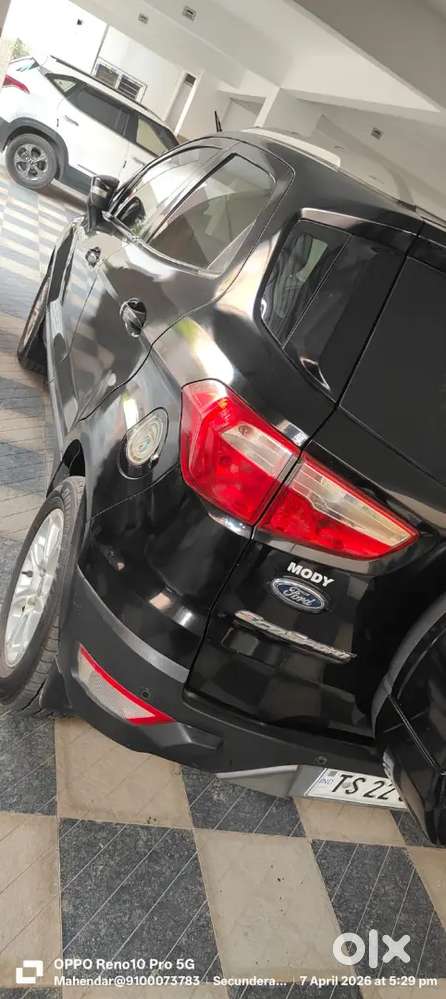 Ford Ecosport 2020 Diesel 80300 Km Driven With Sunroof