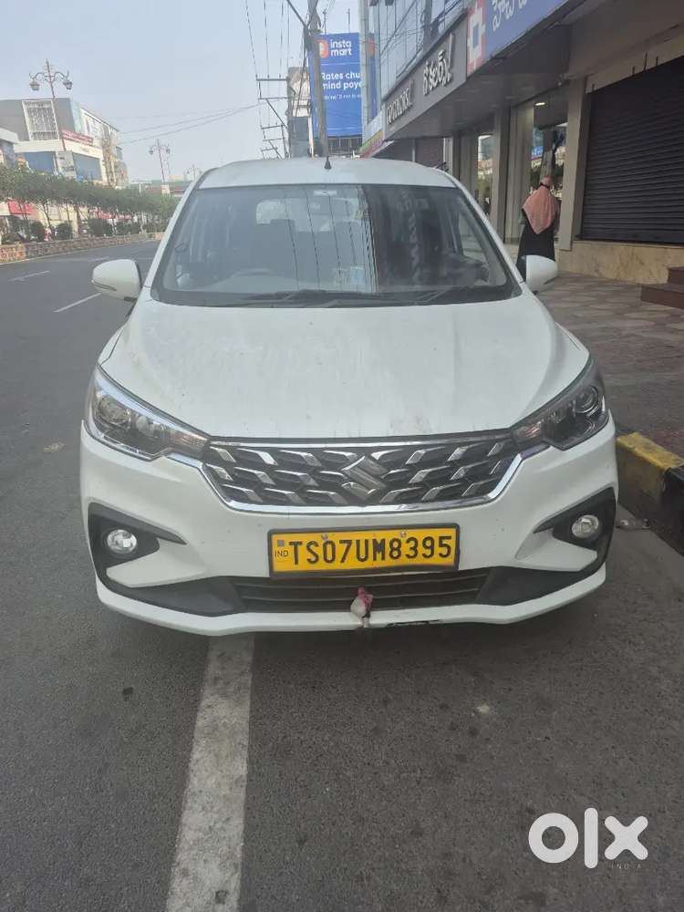 2023 Oct Model Ertiga Zxi Cng For Sell In Hyderabad Finance Car 700000