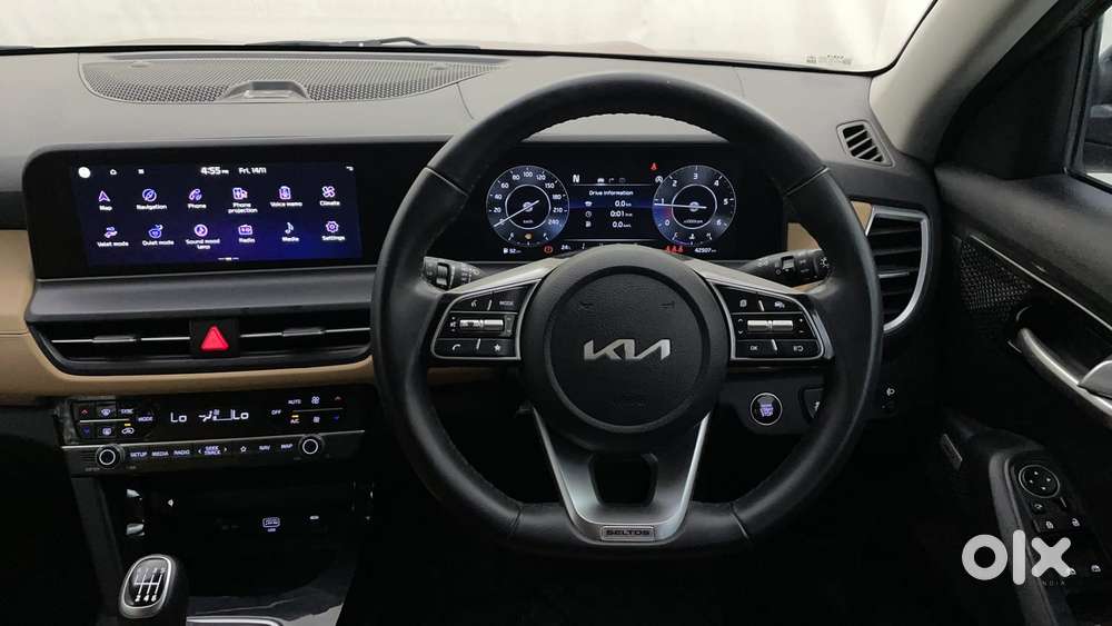 Kia Seltos 1.5 Htx+ Mt Dual Tone Imt, 2023, Diesel