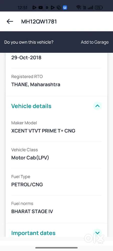Hyundai Xcent 2018 Petrol