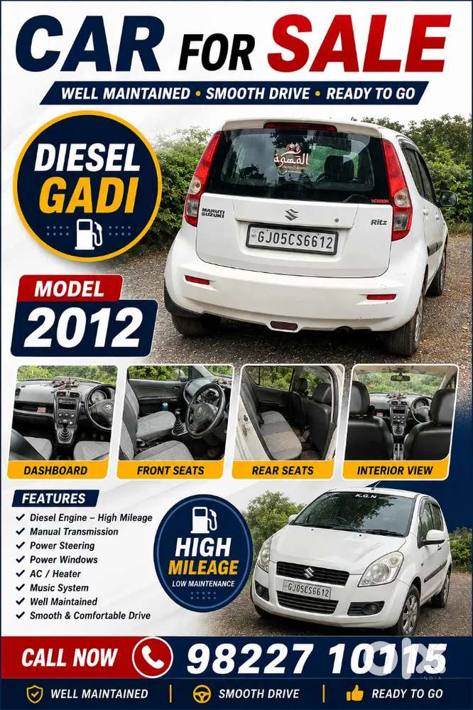 2012 Maruti Suzuki Ritz