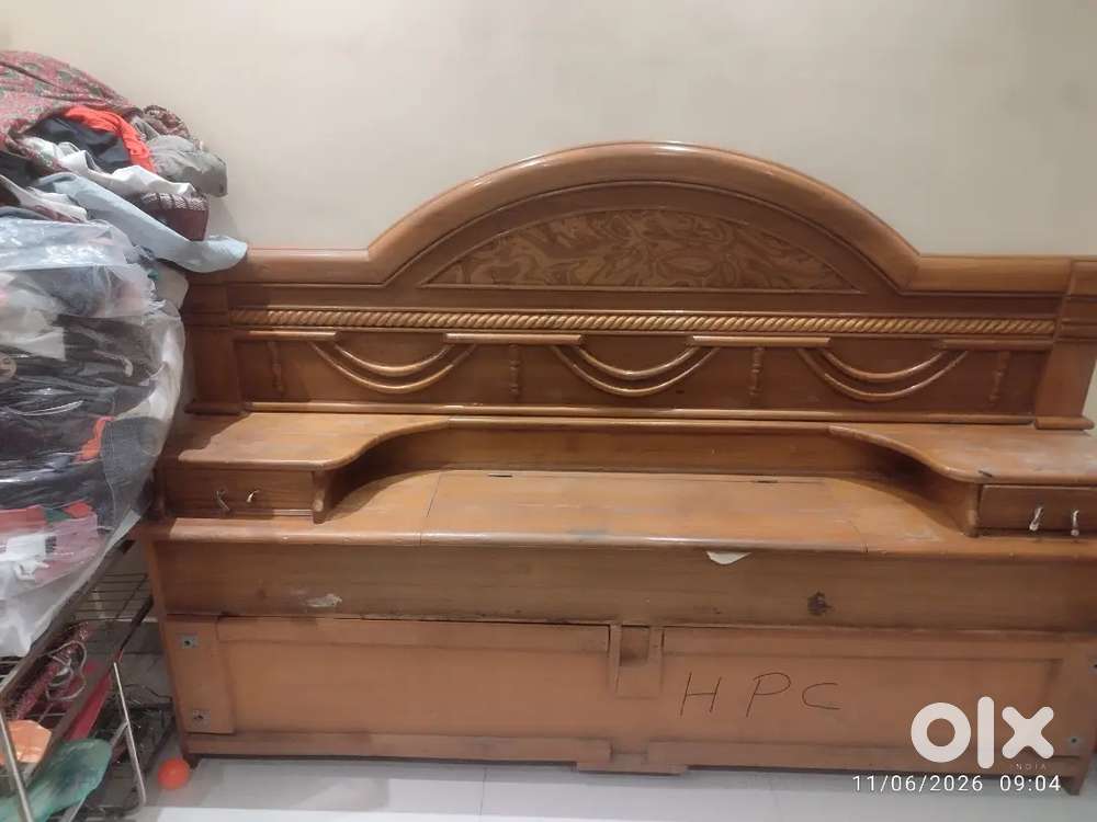 Wooden Bed head