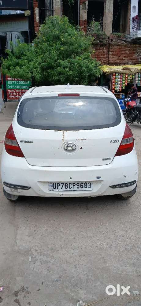 Hyundai I20 Magna – White  Company-fitted Cng