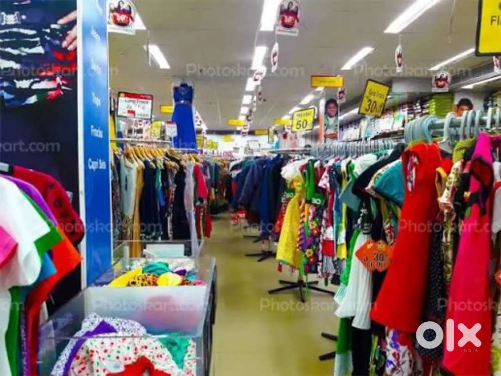 New job storekeeper and boys and girls shopping mall