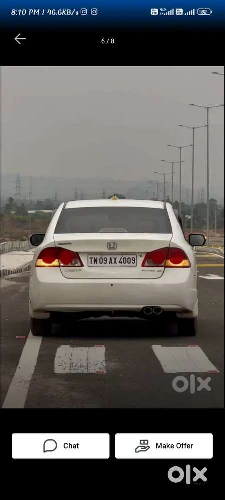 Honda Civic 2008 Petrol 91000 Km Driven