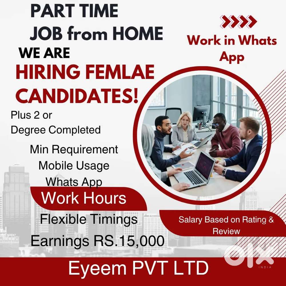 Need FEMALE CANDIDATES High school or Degree completed