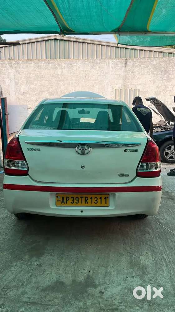 Yellow Plate Life Tax Paid Toyota Etios 2012 Diesel 213000 Km Driven