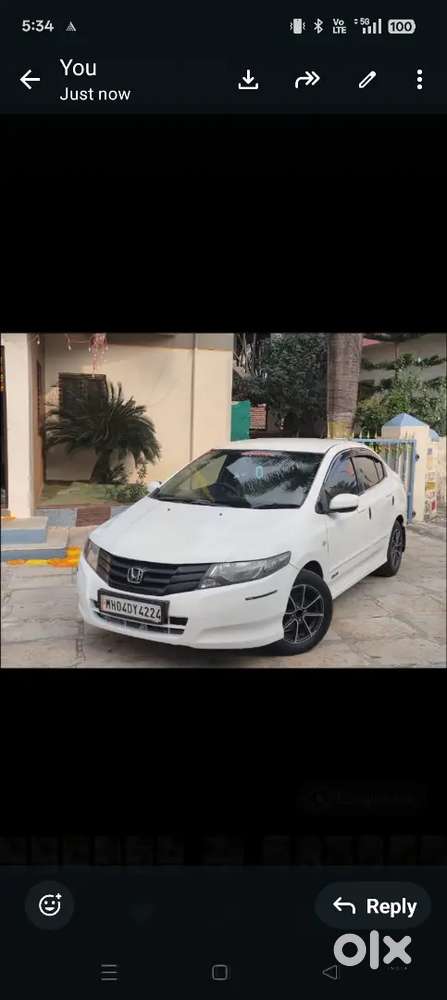 Honda City Good Condition Well Maintain Alloy Wheels 80% Tyre