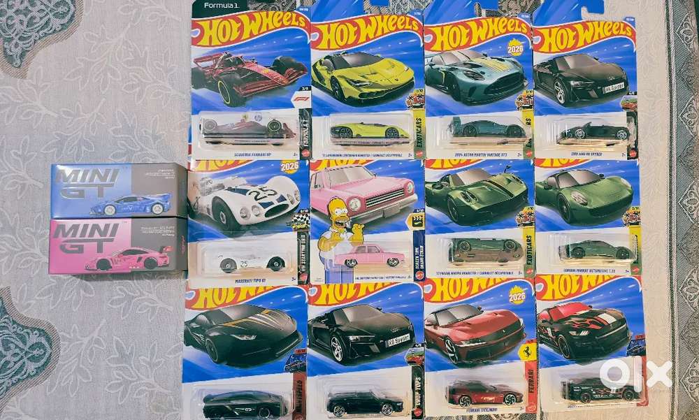 ​ULTIMATE DIECAST LOT: Mini GT GT3s + Ferrari F1 & Hot Wheel Exotics
