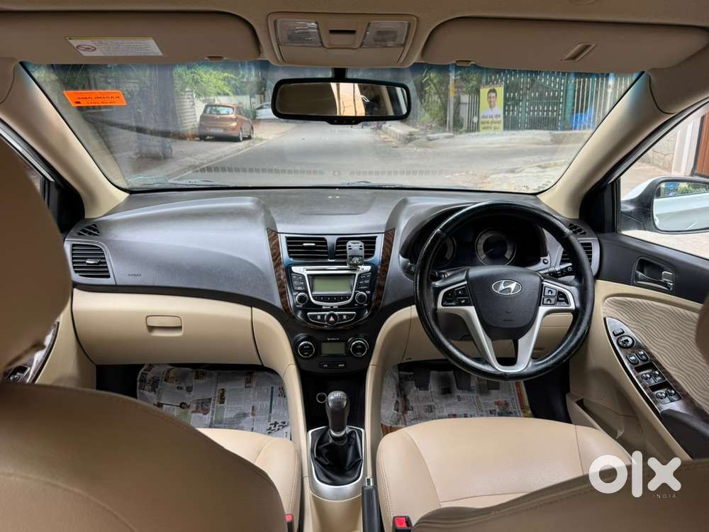 Hyundai Verna Fluidic 1.6 Crdi Sx Diesel Manual In Pristine Condition!