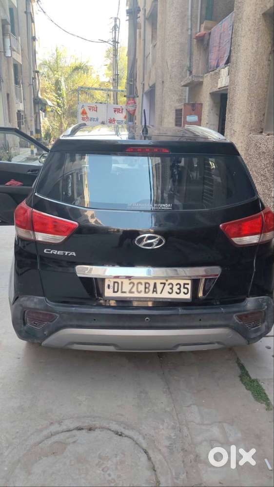 Hyundai Creta Black Oct. 2019 Petrol Well Maintained