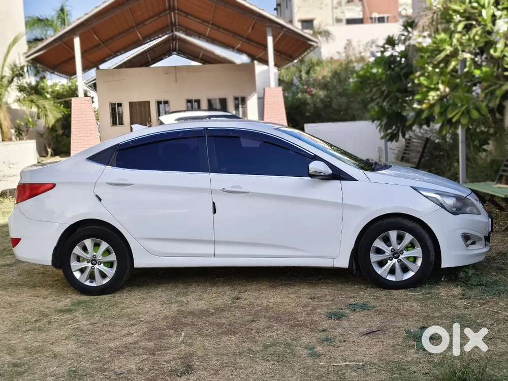 Vip Number Plate Hyundai Verna 2015 Diesel Good Condition