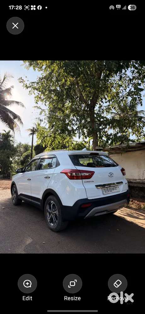Hyundai Creta 1.6 Automatic Top And Sunroof.d.l Registration