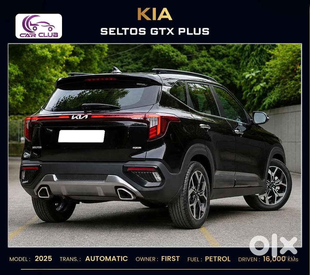 Kia Seltos Gtx Plus 1.5 Turbo Petrol Dct, 2025, Petrol