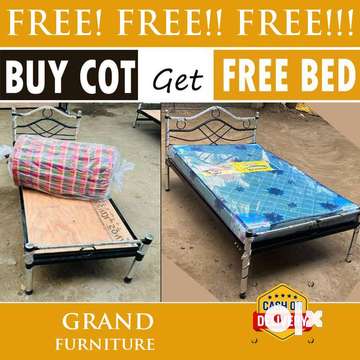 Cot Sale Steel cot single double queen size king Bed 326 JEDSFE