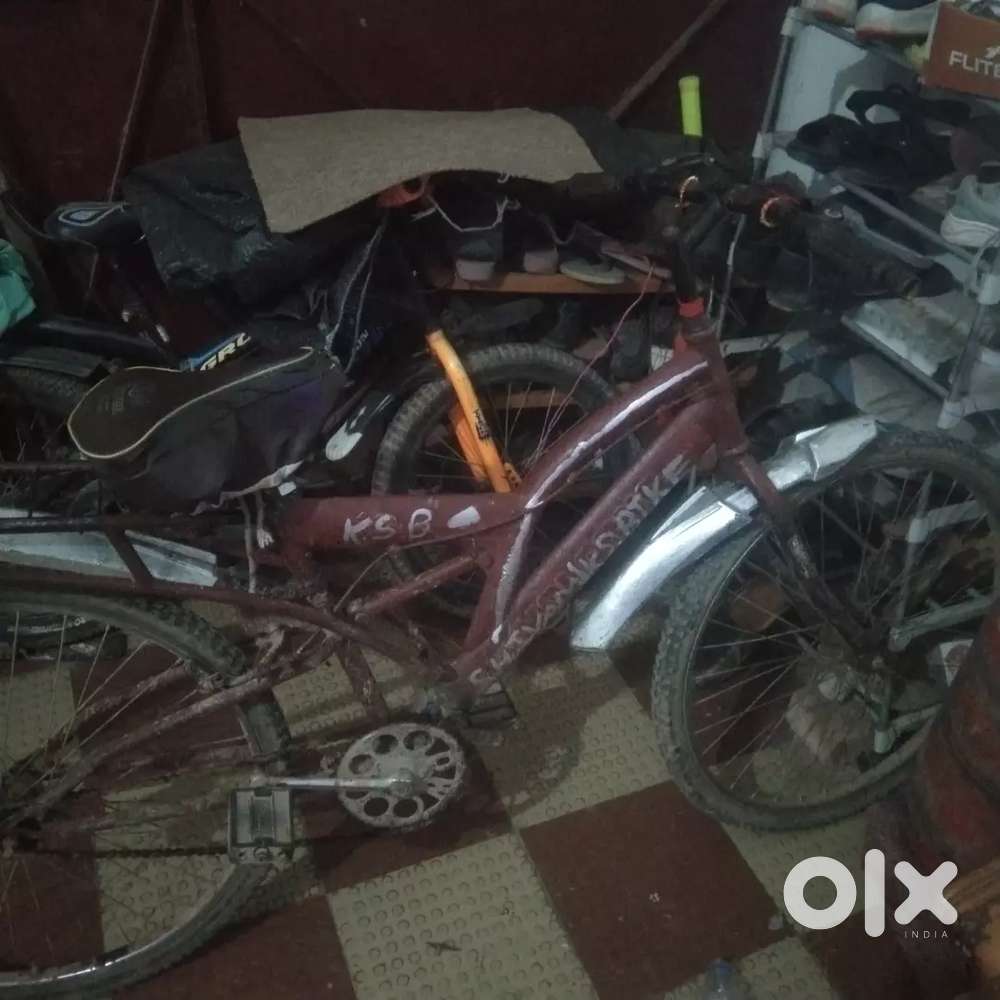 Bicycle with soccer type urgent selling