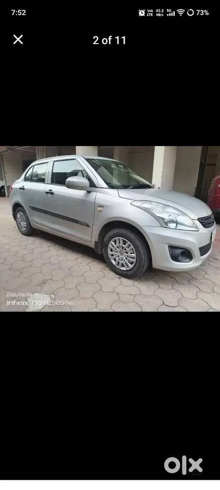 Maruti Suzuki Dzire 2014 Lxi Cng On Paper