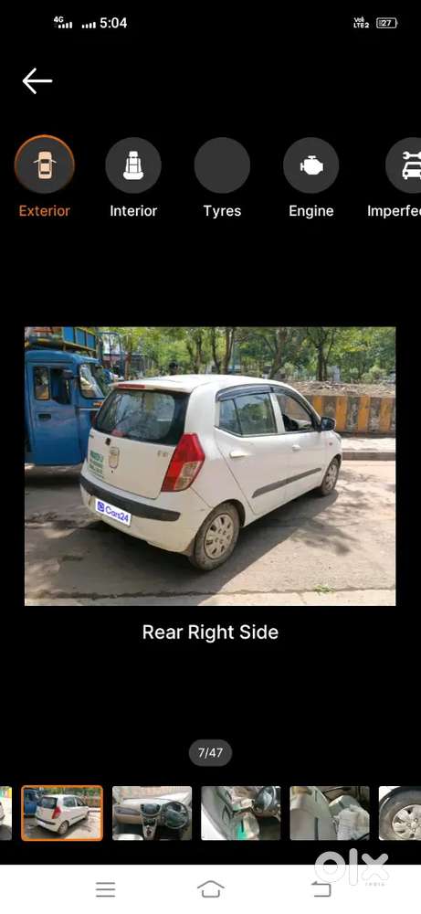 I 10 Car Cng +patrol Best Condition 2008 Model Power Windo