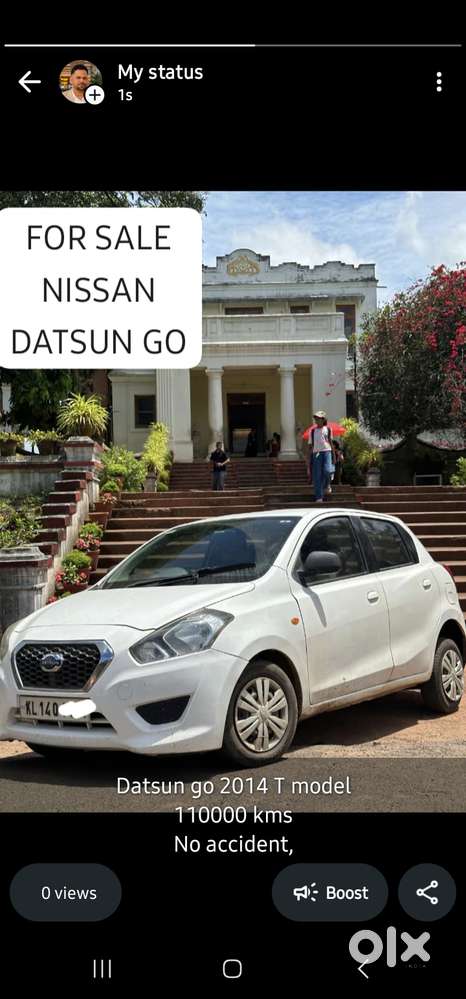 Nissan Datsun Go 2014 Model For Sale> No Accident