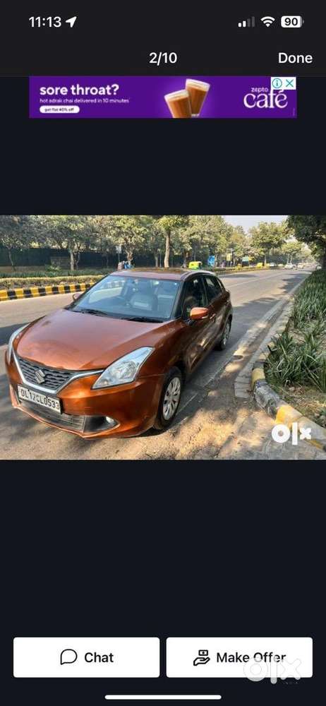 Maruti Suzuki Baleno 2017 Cng & Hybrids Well Maintained