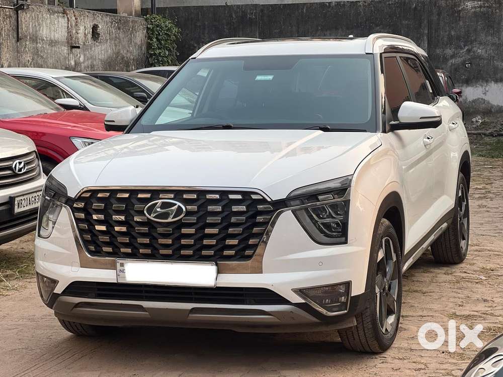 Hyundai Alcazar Signature Dual Tone, 2021, Petrol