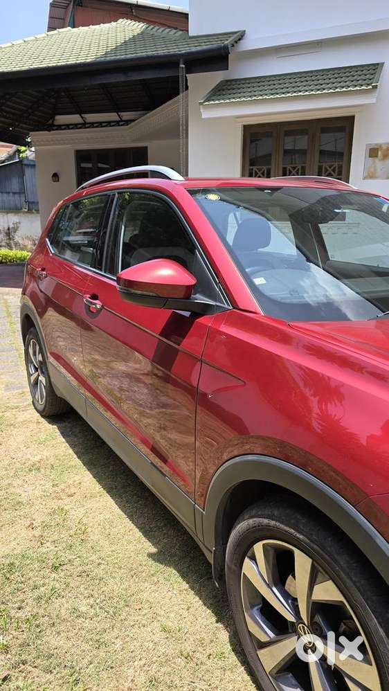 Volkswagen Taigun 1.0 Tsi At  Cherry Red  Single Owner  Low Km