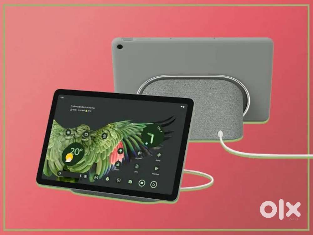 brand new open box google pixel tablet with charging dock speaker