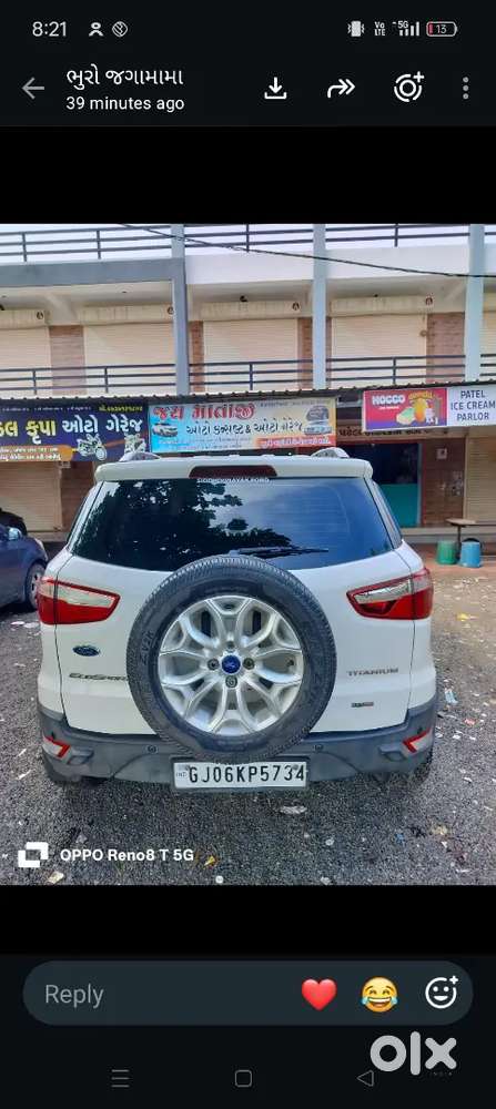 Ford Ecosport 2017 Diesel 96800 Km Driven