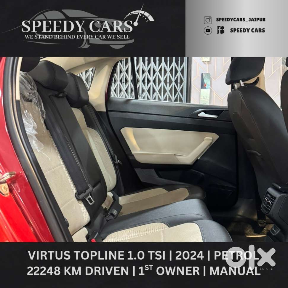 Volkswagen Virtus Topline 1.0 Tsi Mt (electric Seats), 2024, Petrol