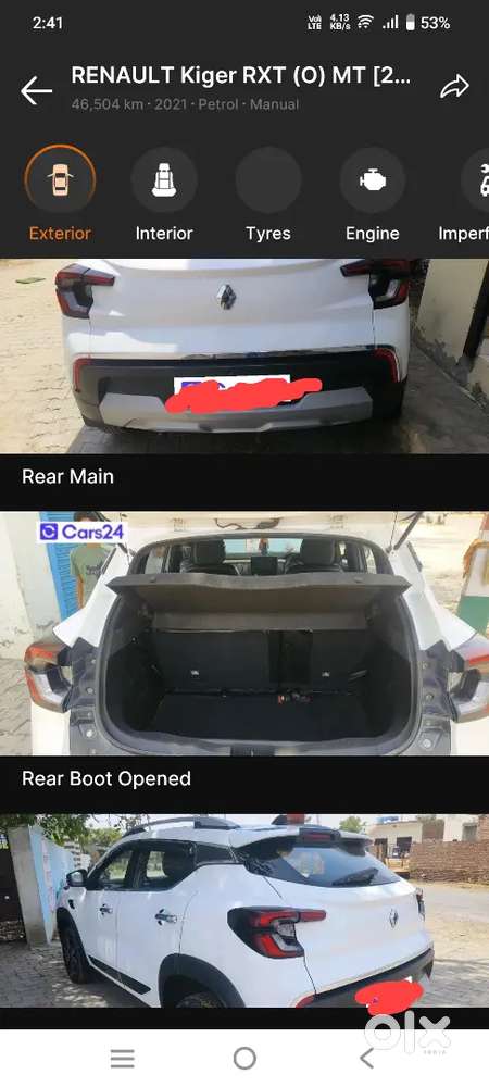 Renault Kiger 2022 Petrol 45000 Km Driven
