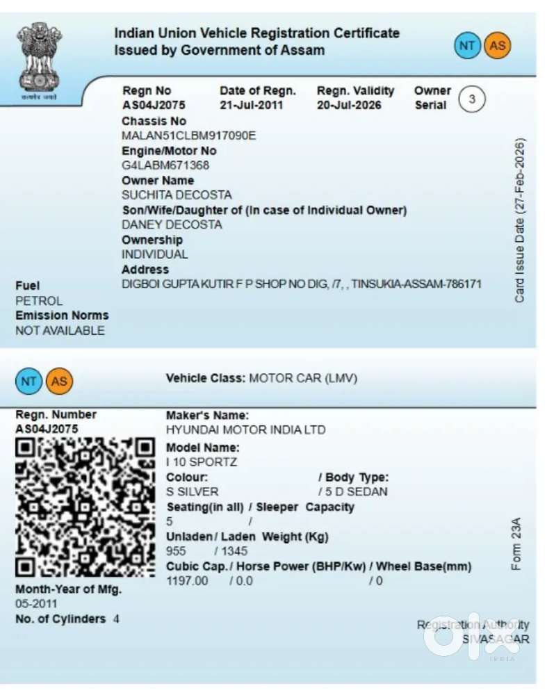 Selling Hyundai I 10