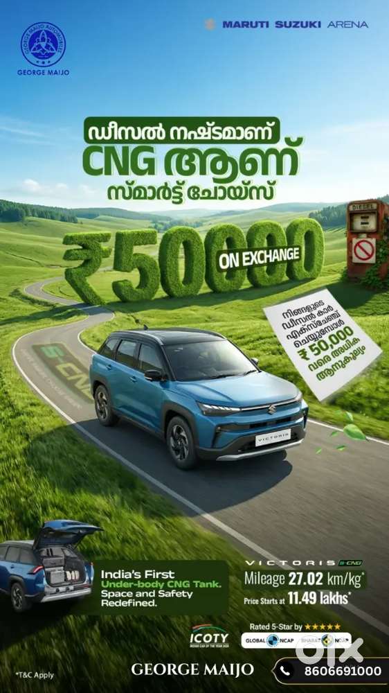 Maruti Suzuki Victoris 2026 Petrol 00 Km Driven  Chalakudy