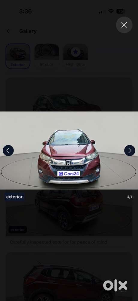 Honda Wr-v Petrol 2017