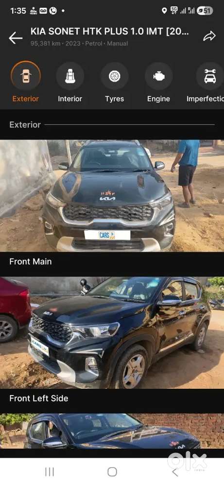 Kia Sonet 2023 Petrol 105000 Km Driven