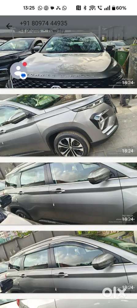 Mg Hector Plus 2021 Diesel 17000 Km Driven
