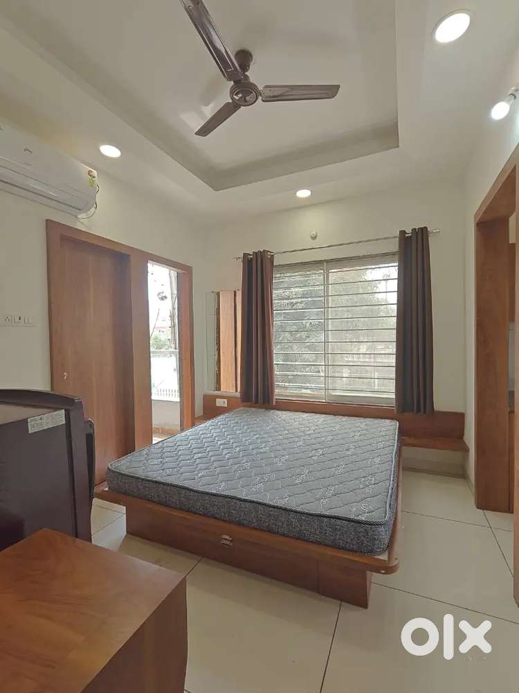 Fully Furnished 1Rk Zero Brokrege Scheme No 113 Vijay Nagar Indore